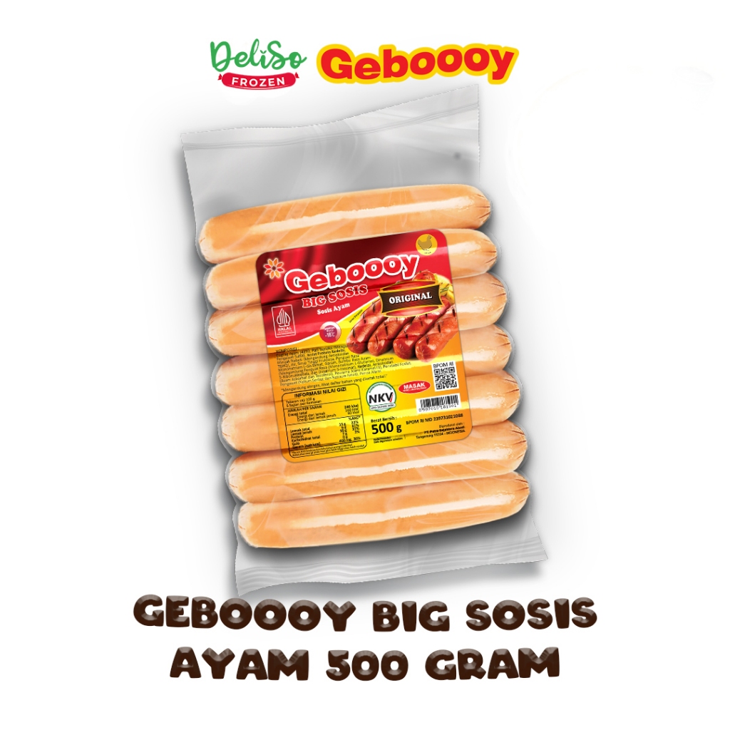 

Sosis Ayam Big Geboooy 500 Gram