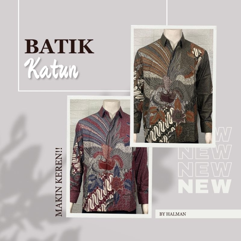 BATIK PRIA KATUN HALMAN PREMIUM 8384