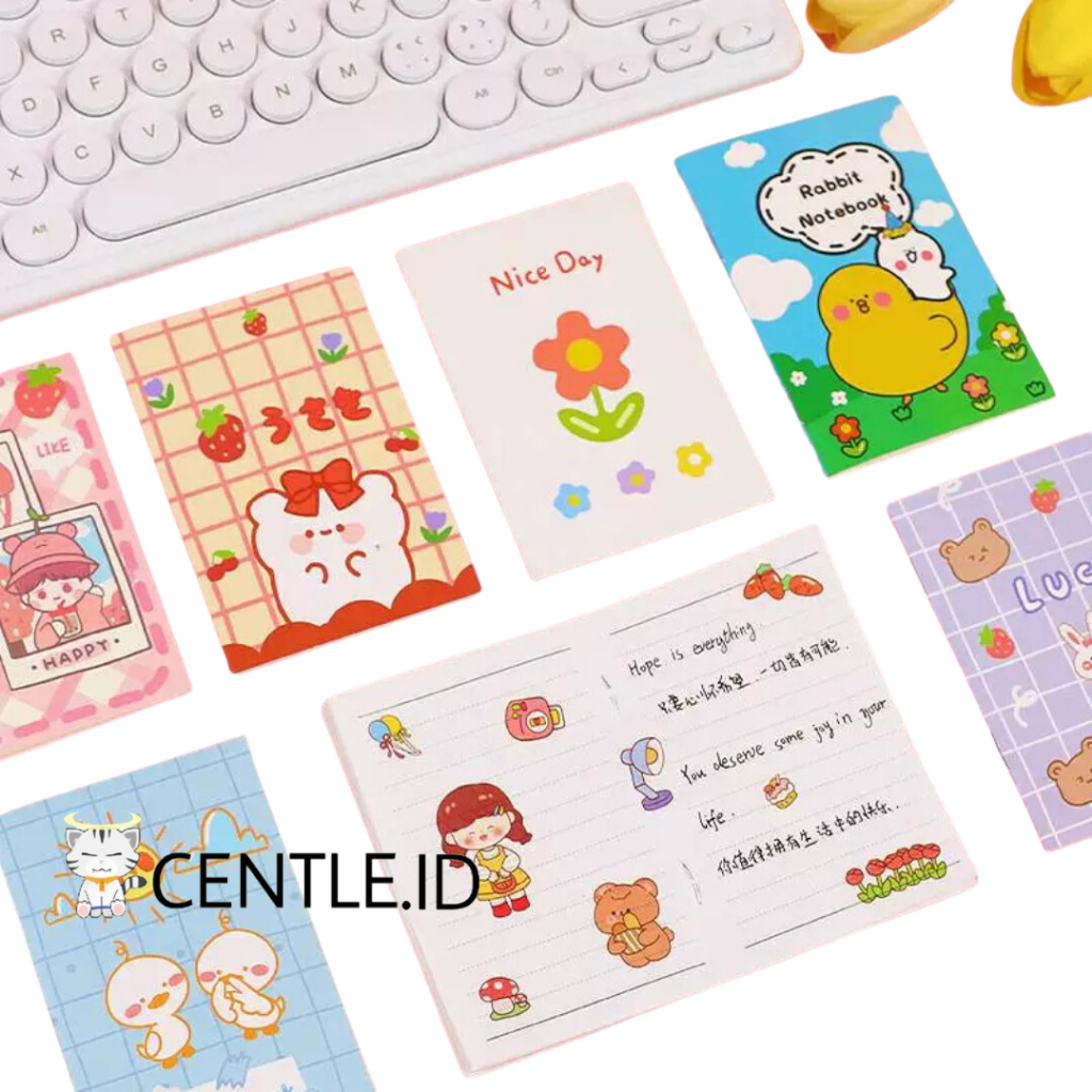 

CENTLE.ID BUKU NOEBOOK A7 WARNA WARNI KODE HX-814 BK-1046 ALAT TULIS SEKOLAH TERJANGKAU