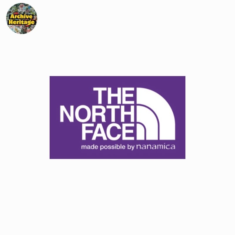 

sticker The North Face by Nanamica TNF logo brand clothing stiker