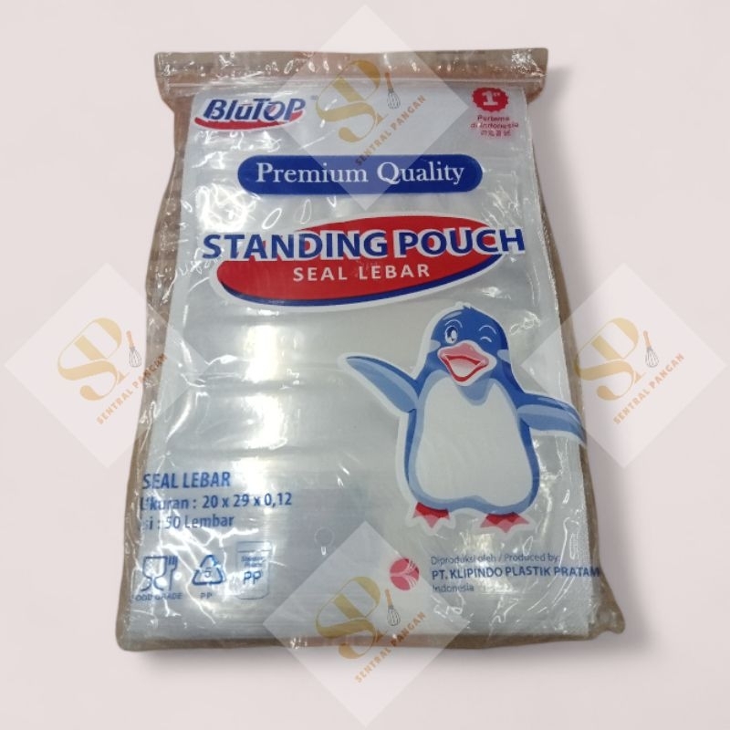PLASTIK KLIP SEGEL POUCH BERDIRI ANEKA UKURAN