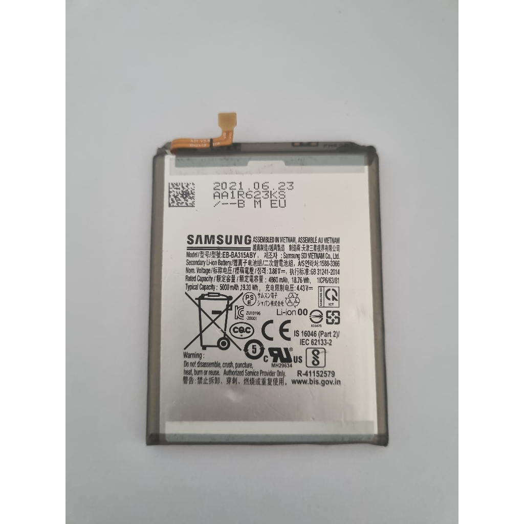 BATERAI SAMSUNG A315 - A31 ORIGINAL (2ND) SECOND