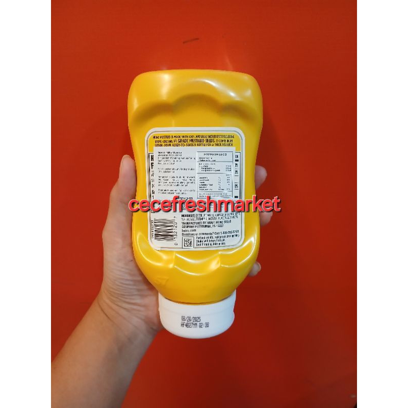 

Jual saus yellow mustard heinz pack 14 oz