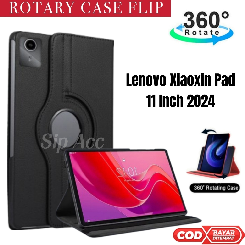 Case Lenovo Xiaoxin Pad 2024 | Lenovo Xiaoxin Pad 2024 | 11 Inch Flip Case Rotary Leather Book Cover