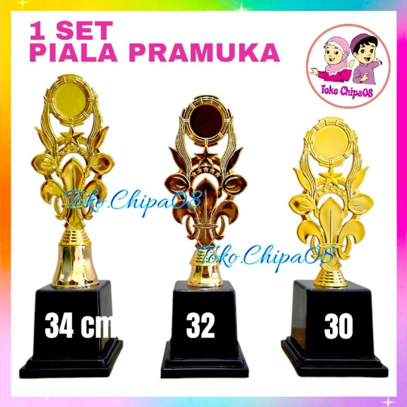 PIALA SET PRAMUKA / TUNAS