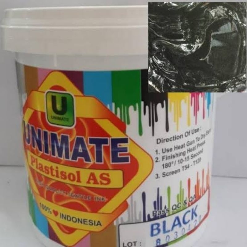 

Plastisol Unimate Black