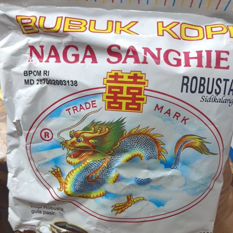 

Bubuk Kopi Naga Sanghie Robusta / bubuk kopi Sidikalang 250gr