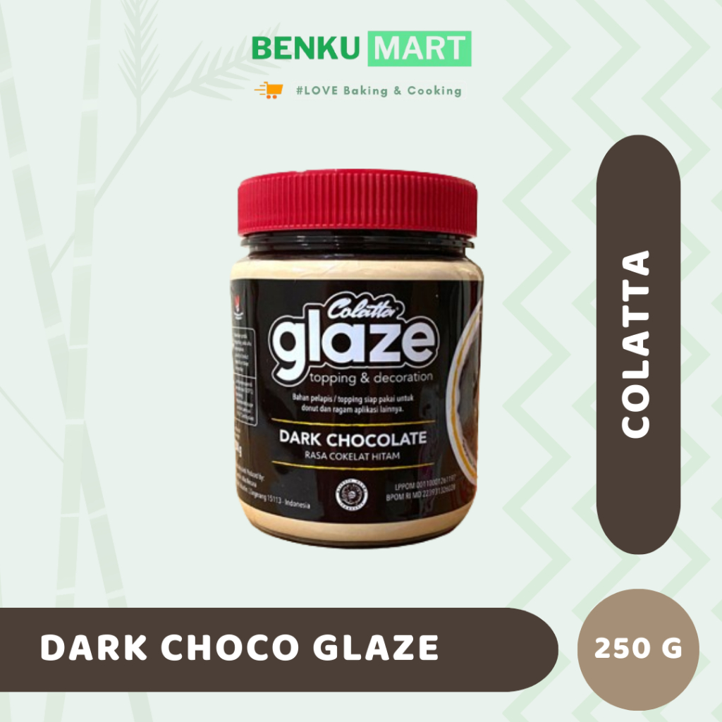 

Colatta Glaze Dark Chocolate 250 gr | Coklat Glaze dark