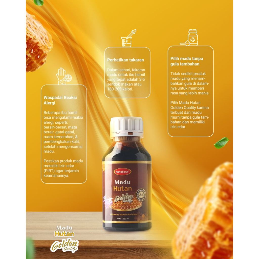 

Madu Hutan Golden Annabawy 550ml