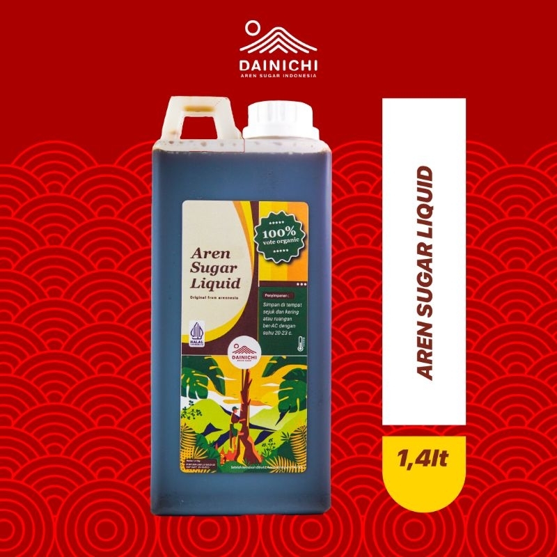 

GULA AREN CAIR | Liquid Brown Sugar | 1 liter | DAINICHI | 1 liter