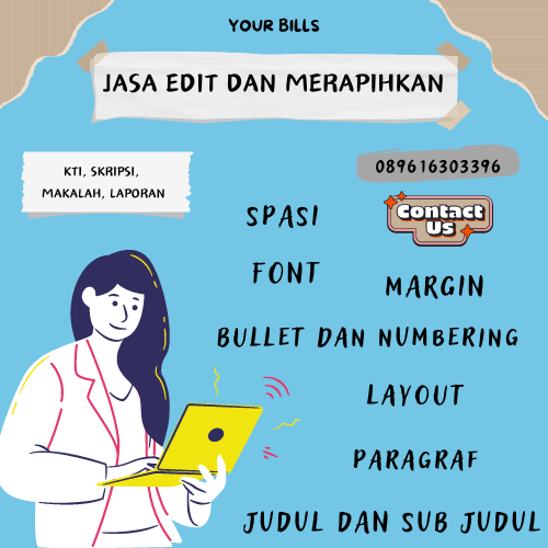 

JASA EDIT DAN MERAPIHKAN WORD