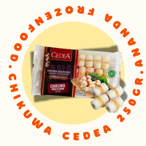 

Cedea chikuwa 250gr/500gr/1kg - Ananda frozen food