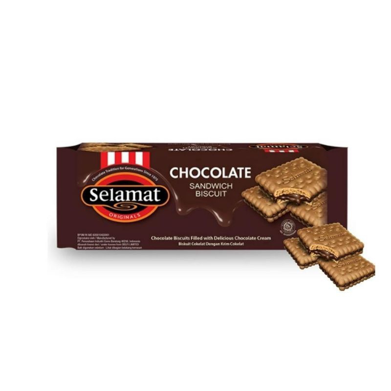 

Biskuit Selamat Chocolate 102 gram