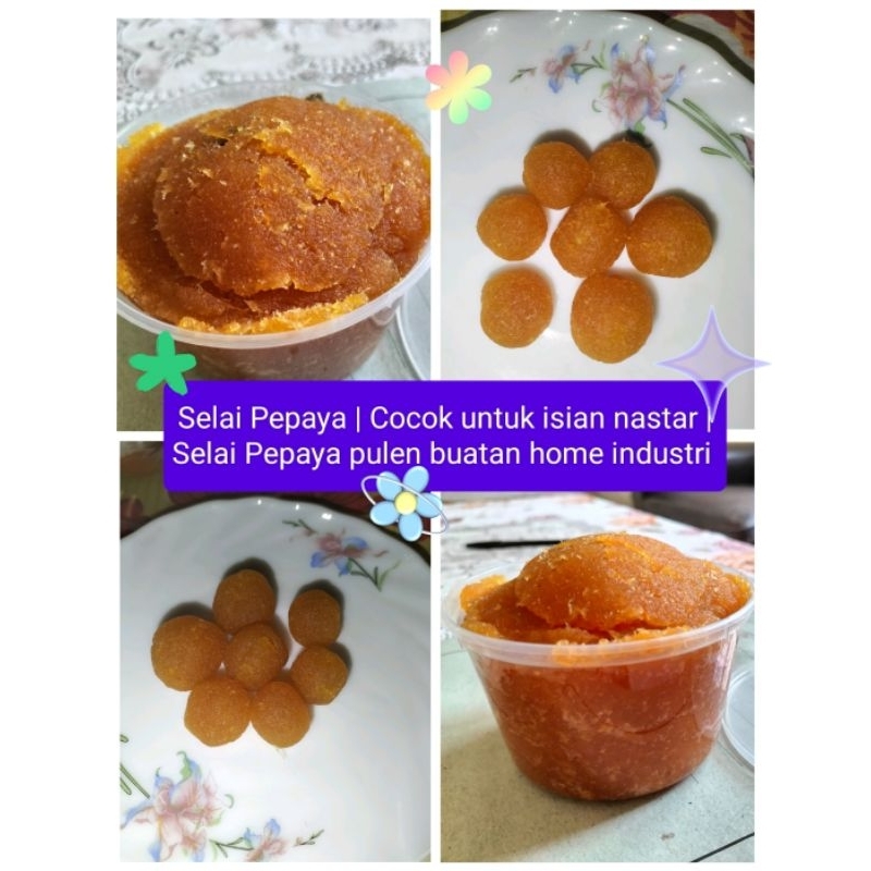 

Selai Pepaya | Cocok untuk isian nastar | Selai Pepaya pulen buatan home industri