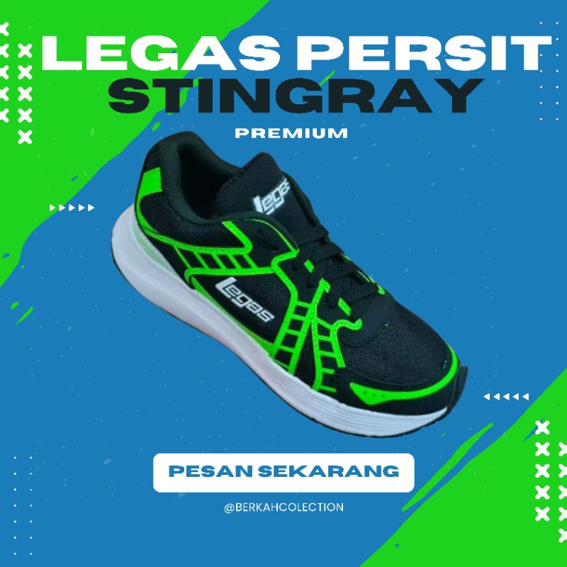 Sepatu olahraga Legas persit seri STINGRAY ORI | legas stingray persit | sepatu olahraga legas sting