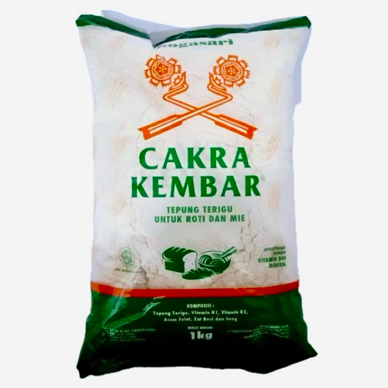 

Tepung Terigu Cakra Kembar 1kg