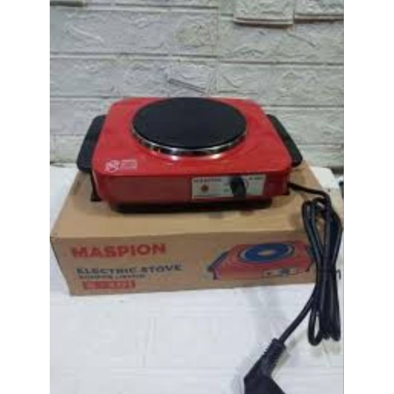 MASPION S-301 Kompor Listrik Maspion 1 Tungku S 301 S301
