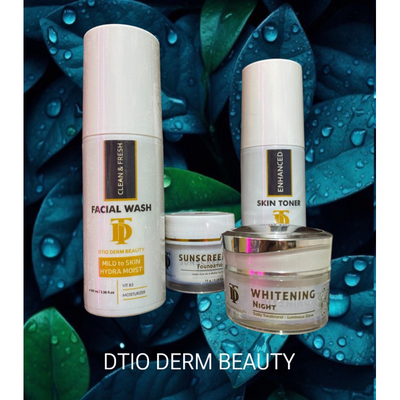 NEW PACKAGING DTIO DERM BEAUTY & NEW INGGRIDIENT