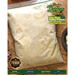 

Daging Durian Medan Klip Hijau Kualitas Premium