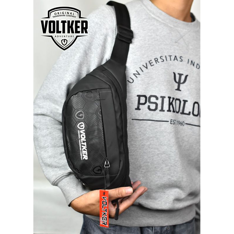 Tas pinggang waistbag slingbag crossbody voltker bimo waterproof