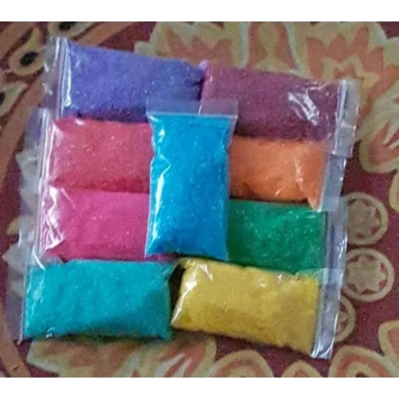 

Rainbow gula kapas/cotton candy/sanding Sugar 100 gr (1 ons)