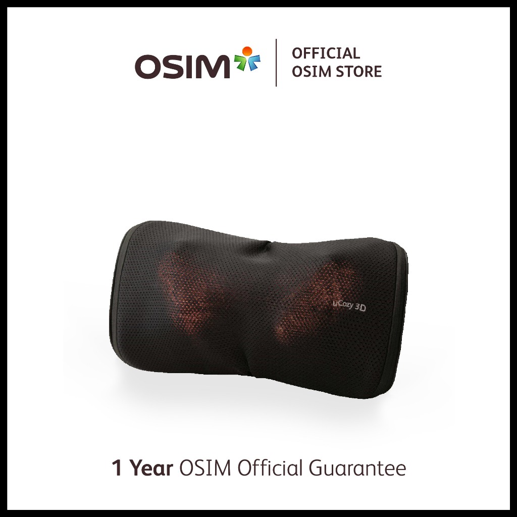 OSIM uCozy 3D Passion Black - Portable Massager / Alat Pijat Portable