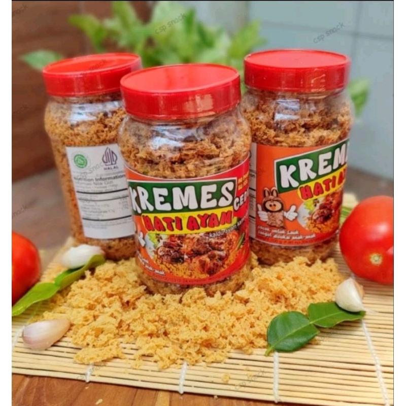 

Kremes Hati Ayam Non MSG MPASI