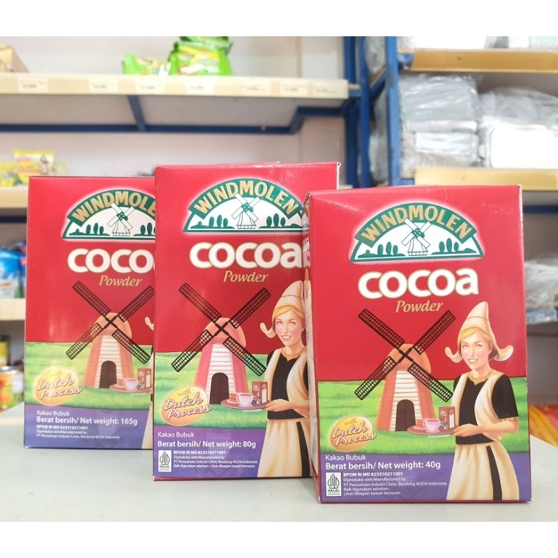 

WindMollen Cocoa Powder / Coklat Bubuk Wind Mollen 40Gr, 80Gr, 160Gr