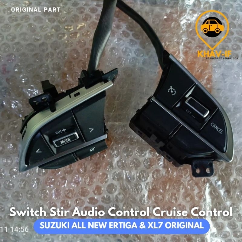 Switch Stir Audio Control Cruise Control Suzuki All New Ertiga & XL7 Original