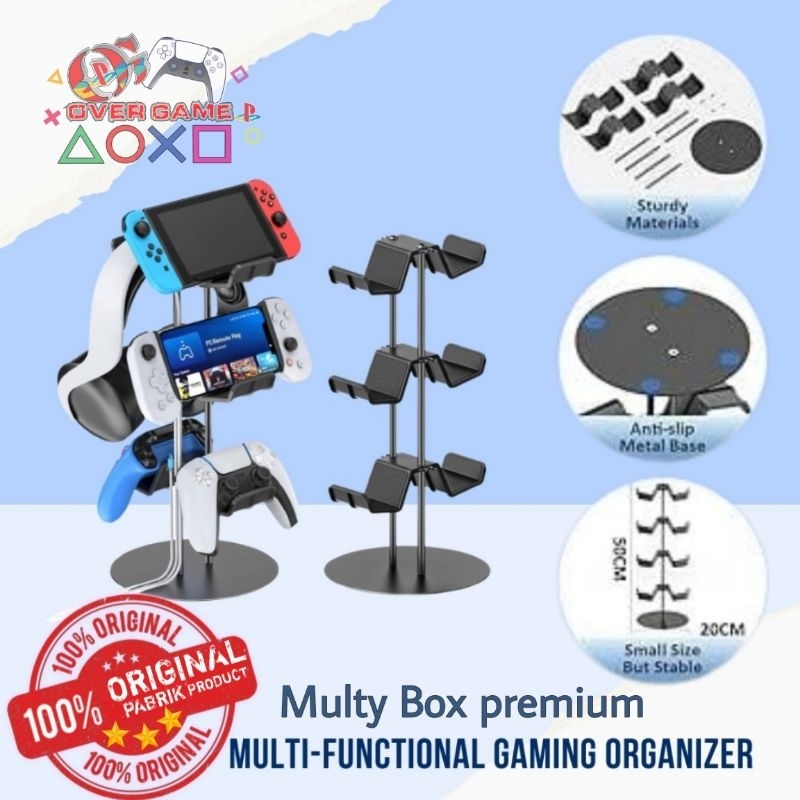 Stand Dudukan stik Stick PS, Xbox, Nintendo Gaming Headset Dll