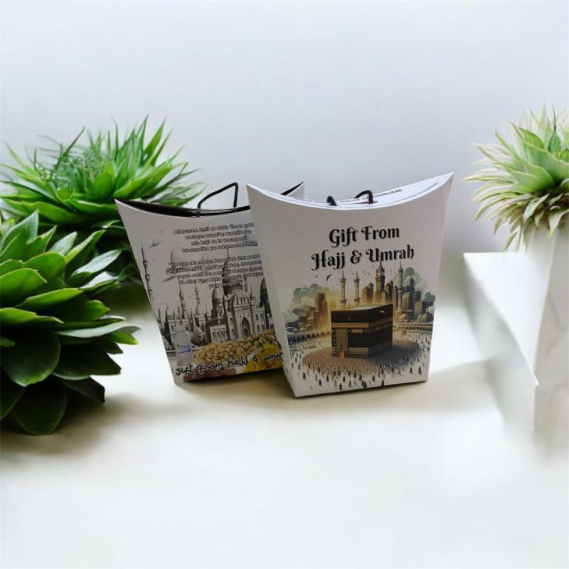 

Dus Tali Oleh Oleh Haji I Box Kabah Motif Baru 1 pak isi 50 pcs I tenteng dus tali goodie bag paketan