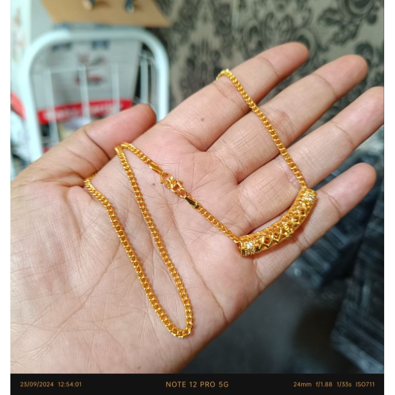 kalung xuping 24k lapis emas
