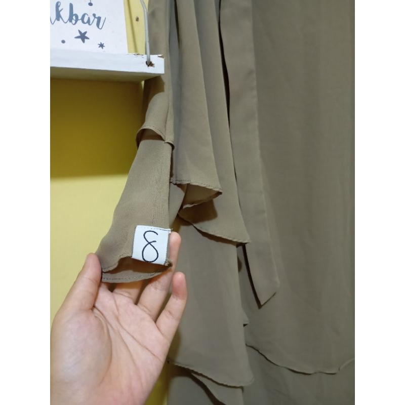 Preloved Frenchkhimar Barkha by sofni Elmadina myZauhara Bisa LIVE