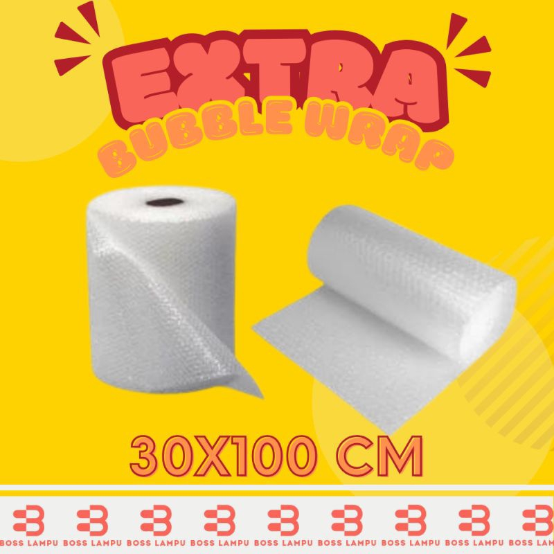 

Extra Bubble Wrap Untuk Melindungi Pesanan Selama Dalam Perjalanan