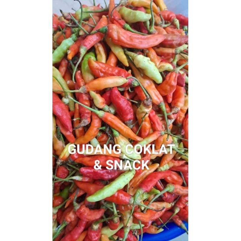

TERMURAH!! CABE / CABAI RAWIT MERAH 500 gram