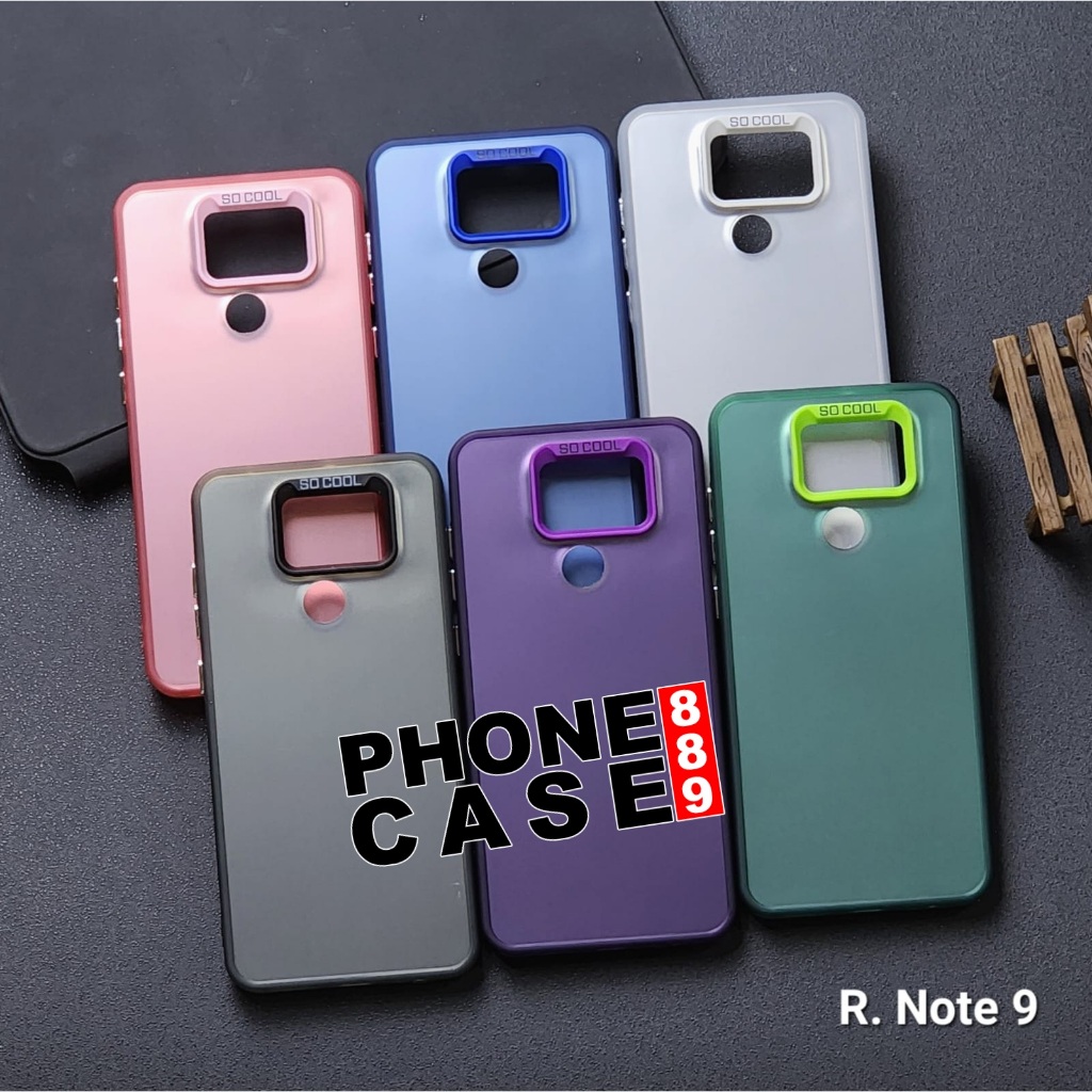 REDMI NOTE 9 CASE IMD PLATE HOLOGRAM  CASE SOCOOL REDMI NOTE 9