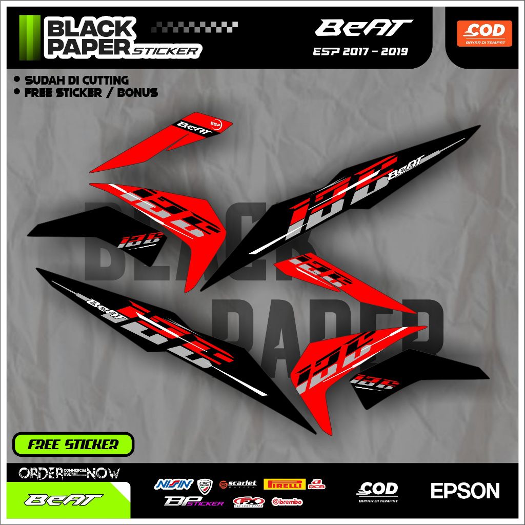 Striping Beat Fi New Esp 2017 2018 2019 SIMPEL ( BT 01 )