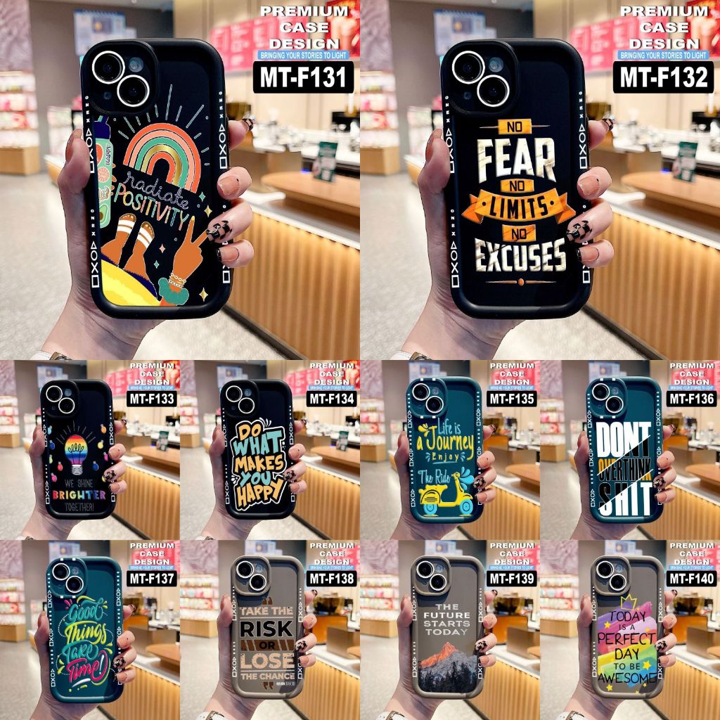 SAMSUNG A52/A72/A11/A21/A31/A51/A71/A10/A20/A30 CASE MOTIF MATTE ROSE KODE MT F131-F140 CEK DESKRIPS