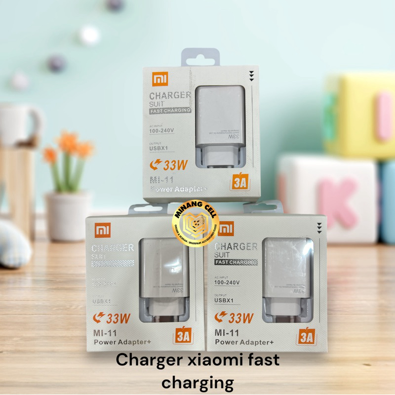CHARGER XIAOMI 33watt fast charging