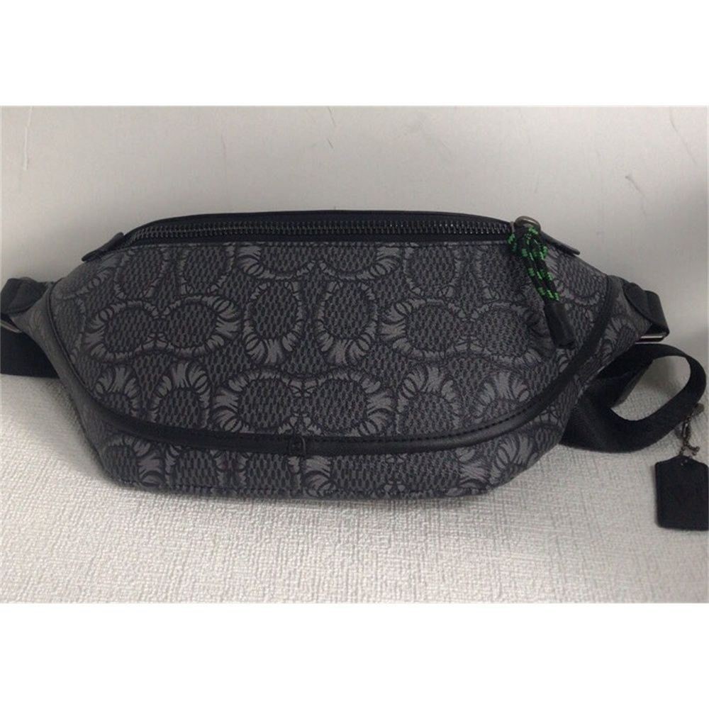 Waist Bag C6927 Michael B. Jordan Belt Bag Mummified Signature Canvas - Tas Pinggang Pria Original