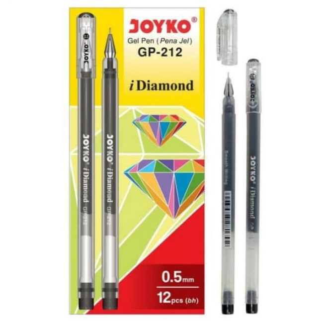 

DISCOUNT 12pc PULPEN GEL DIAMOND GP 212 PEN JEL JARUM NEEDLE TIP