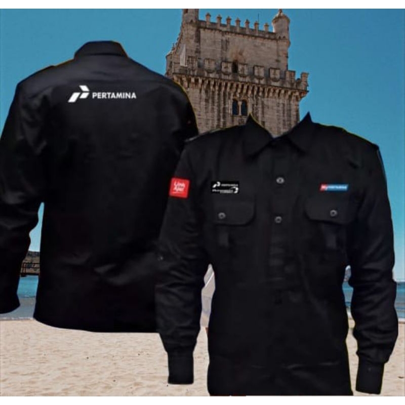 kemeja my Pertamina seragam my Pertamina pdh my Pertamina baju my Pertamina kemeja kerja my Pertamin