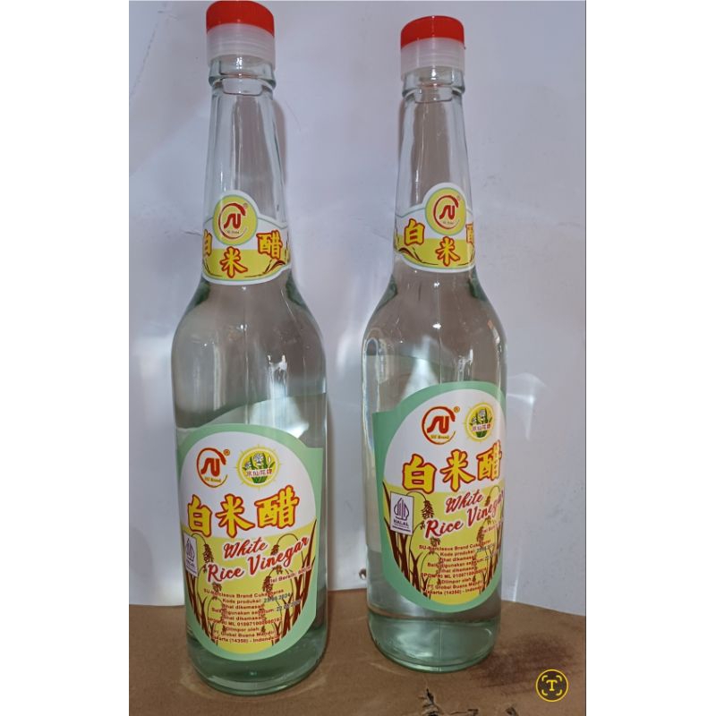 

Cuka Beras Putih / White Rice Vinegar SU Brand Narcissus 600 ml