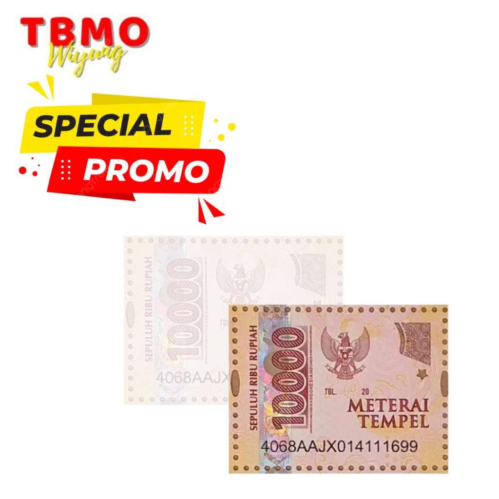 

PROMO Meterai 10.000