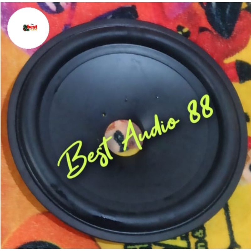 Daun kertas speaker woofer karet mika 4.75inch 4.75 inch voice coil 21mm diameter 12.5cm tinggi  2cm