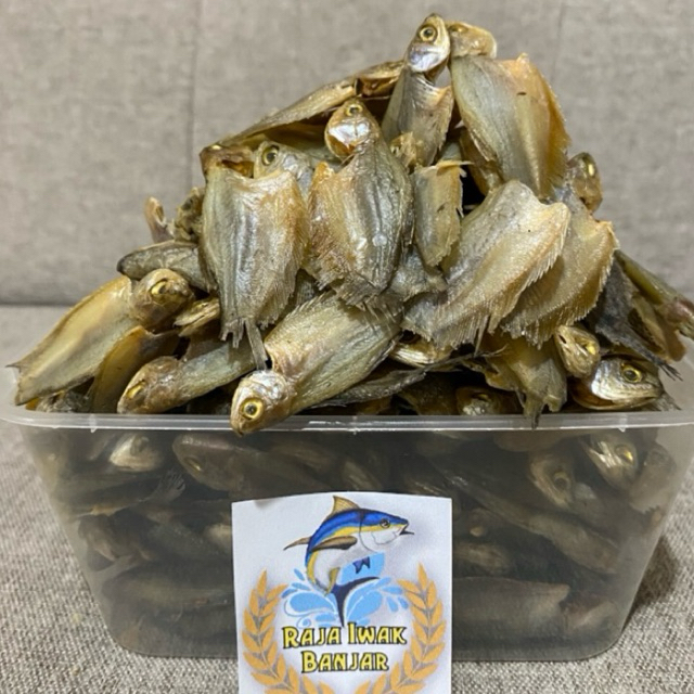 

Ikan Asin Sepat Kering Curai 250gr (Gratis box penyimpan ikan) Iwak Karing Sapat