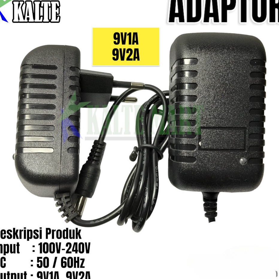 DIJAMIN BARU Adaptor 9v 1a 9v 2a Power Supply 9v 1A 9v 2A Adapter 9V 1A 9V 2A