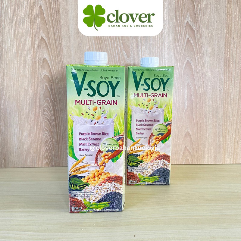 

Vsoy Multigrain 1 Liter - Vsoy Multigrain Susu Kedelai - Soya Bean Milk Asi Booster