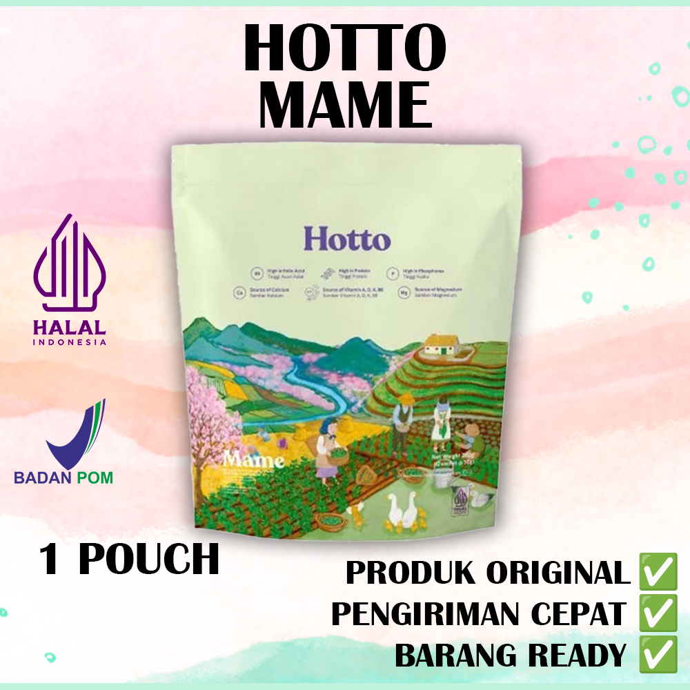 

Hotto Mame Protein Multigrain with Edamame 1 Pouch