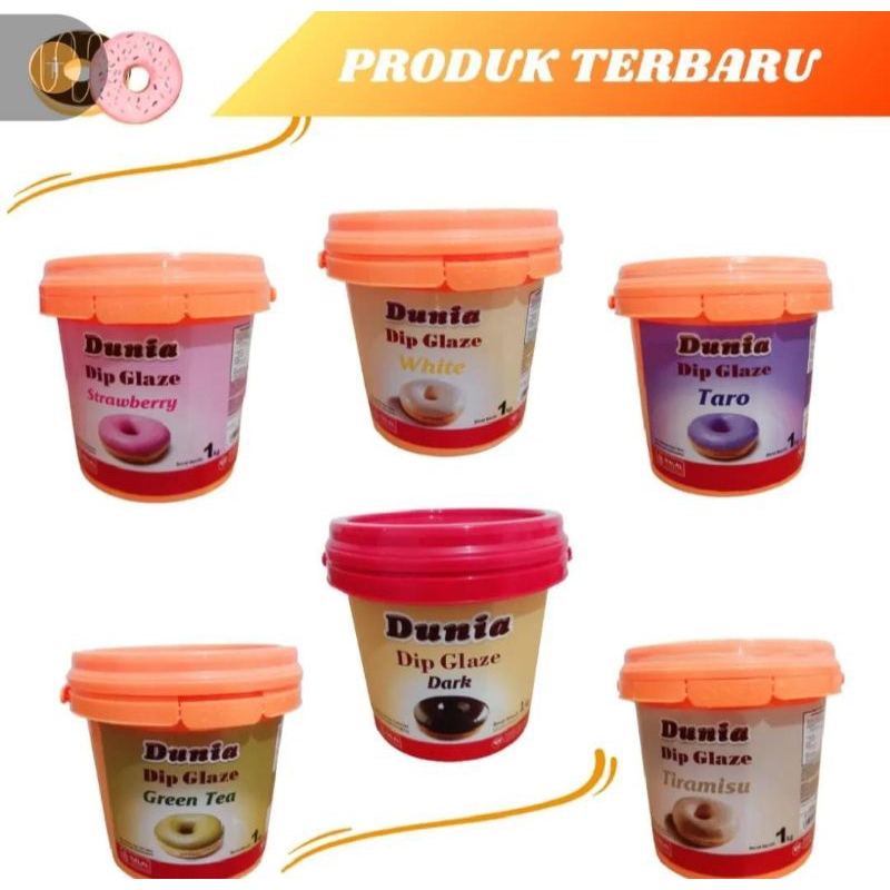 

DUNIA GLAZE 1 KG SEMUA RASA / DUNIA DIPGLAZE